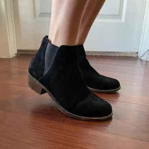 Kenzie Black Suede Ankle Boots / Booties